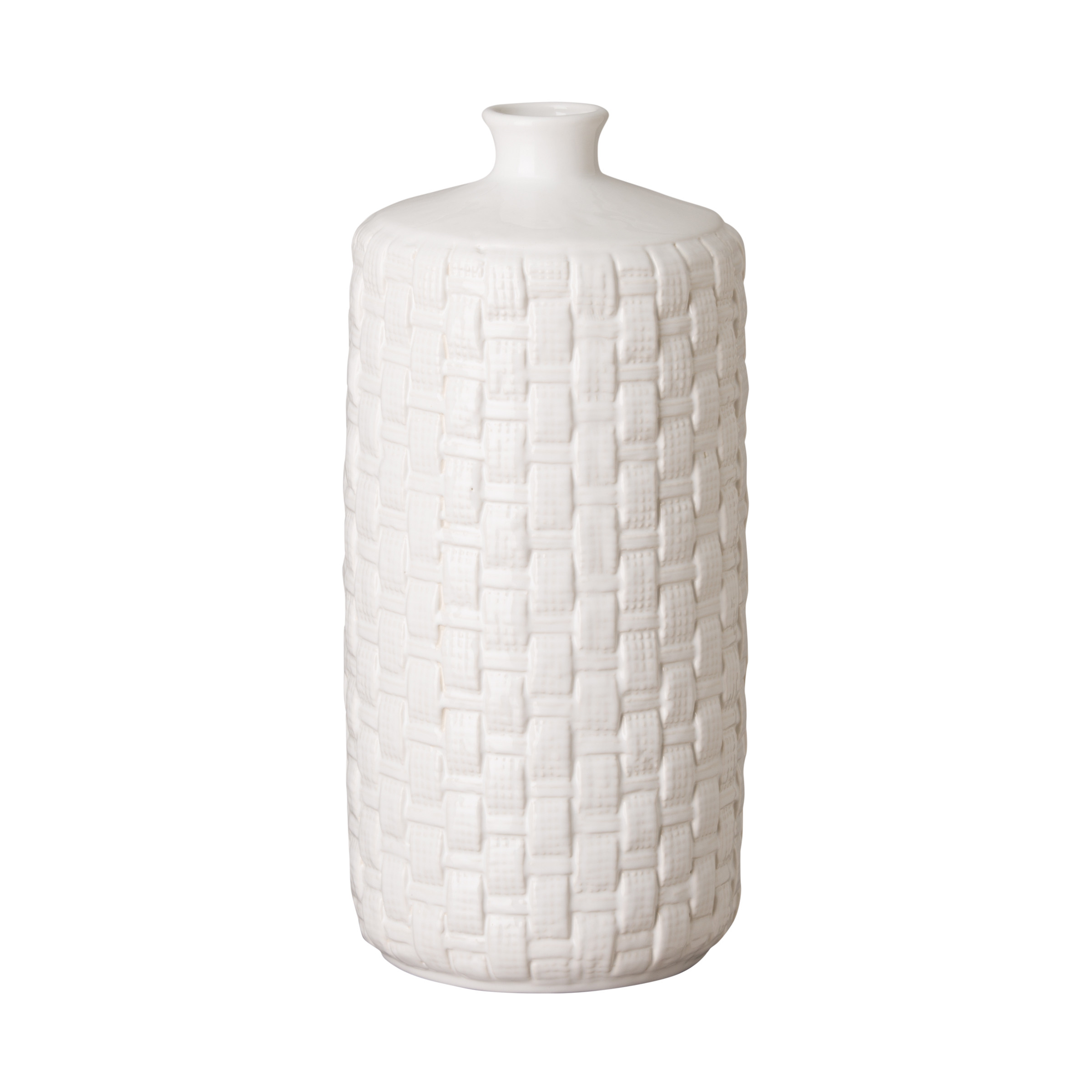 Round Woven Vase