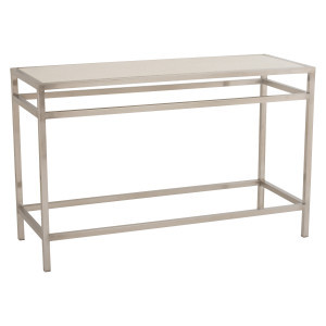 Fourbar 30 in. Stainless Steel Console Table