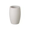 17 in. Round White Terrazzo Planter