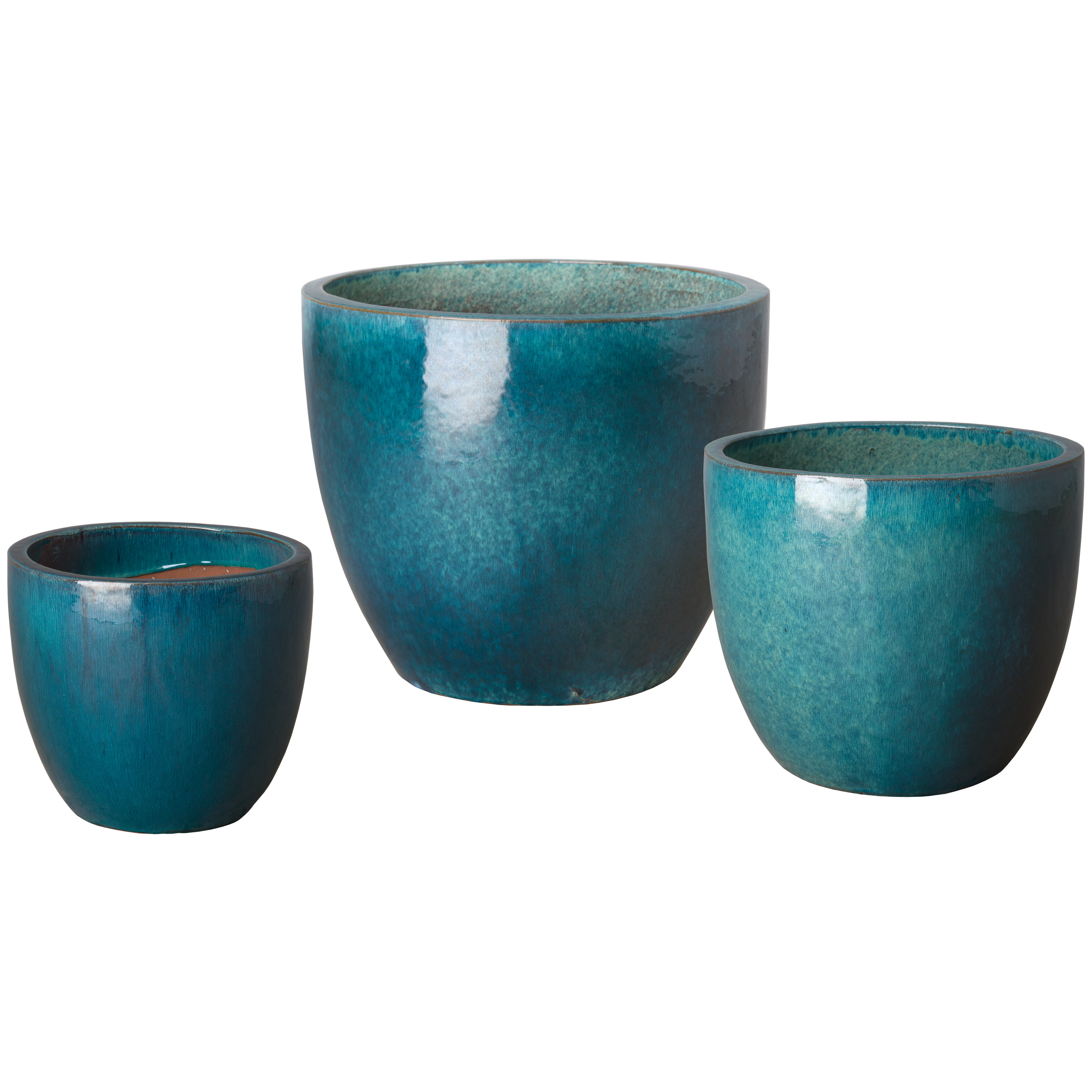 Set of 3 Round Planters