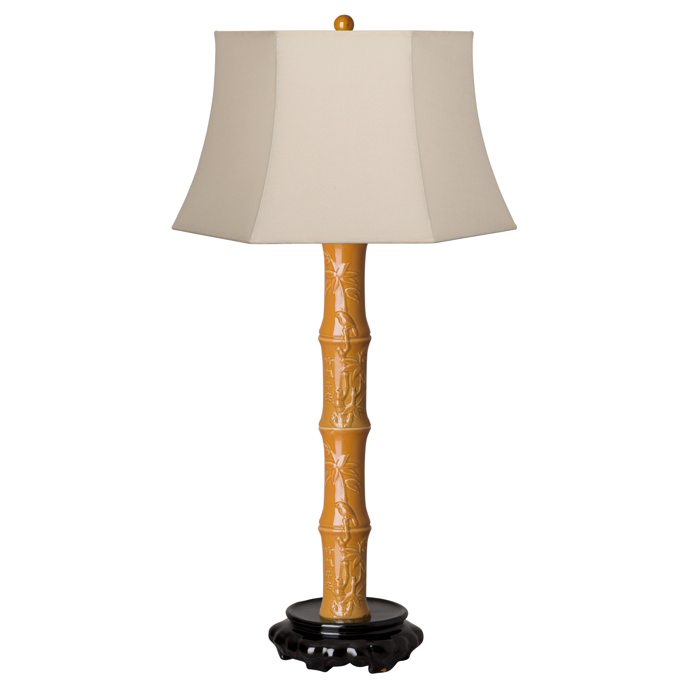 Tall Zu Bamboo Lamp