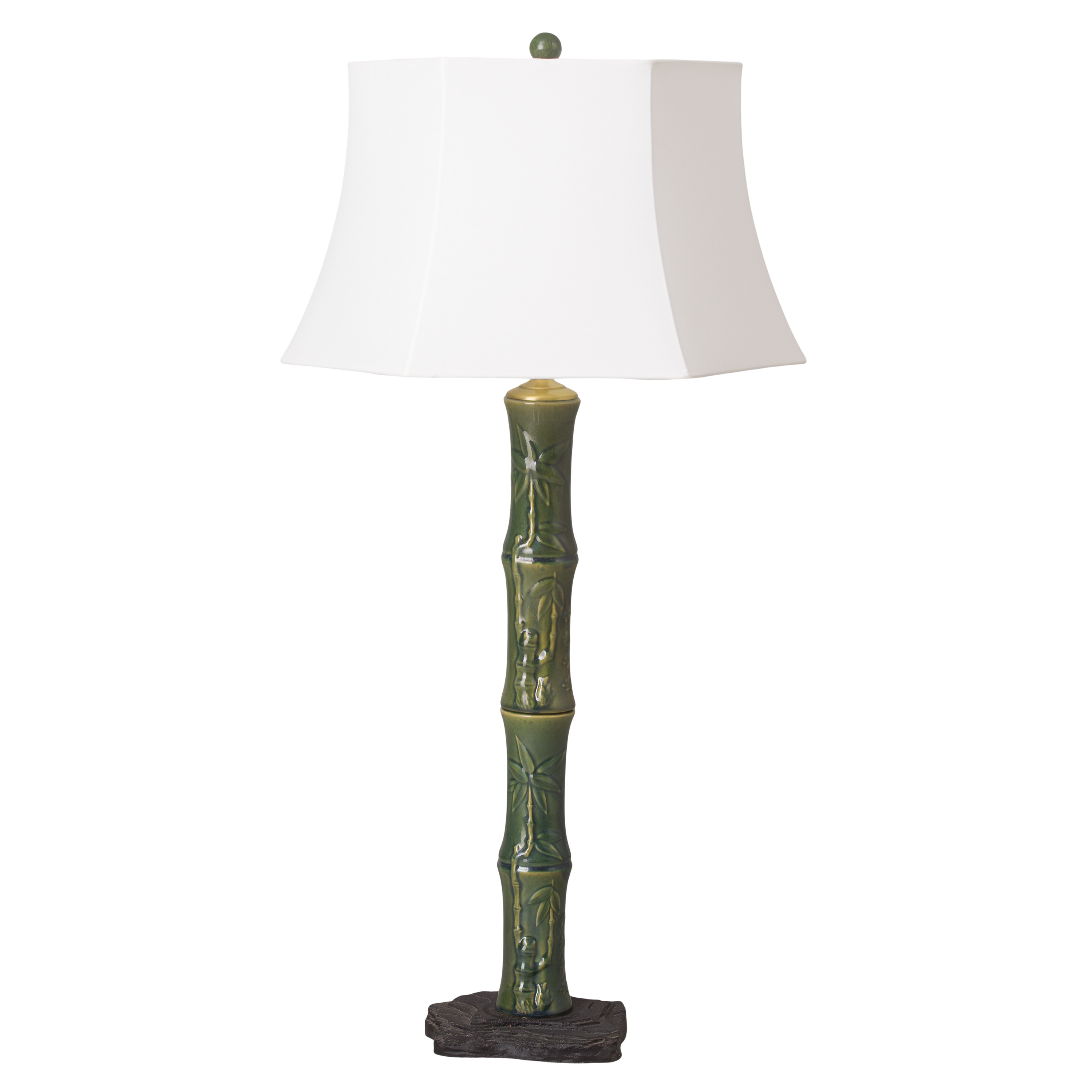 Tall Zu Bamboo Lamp