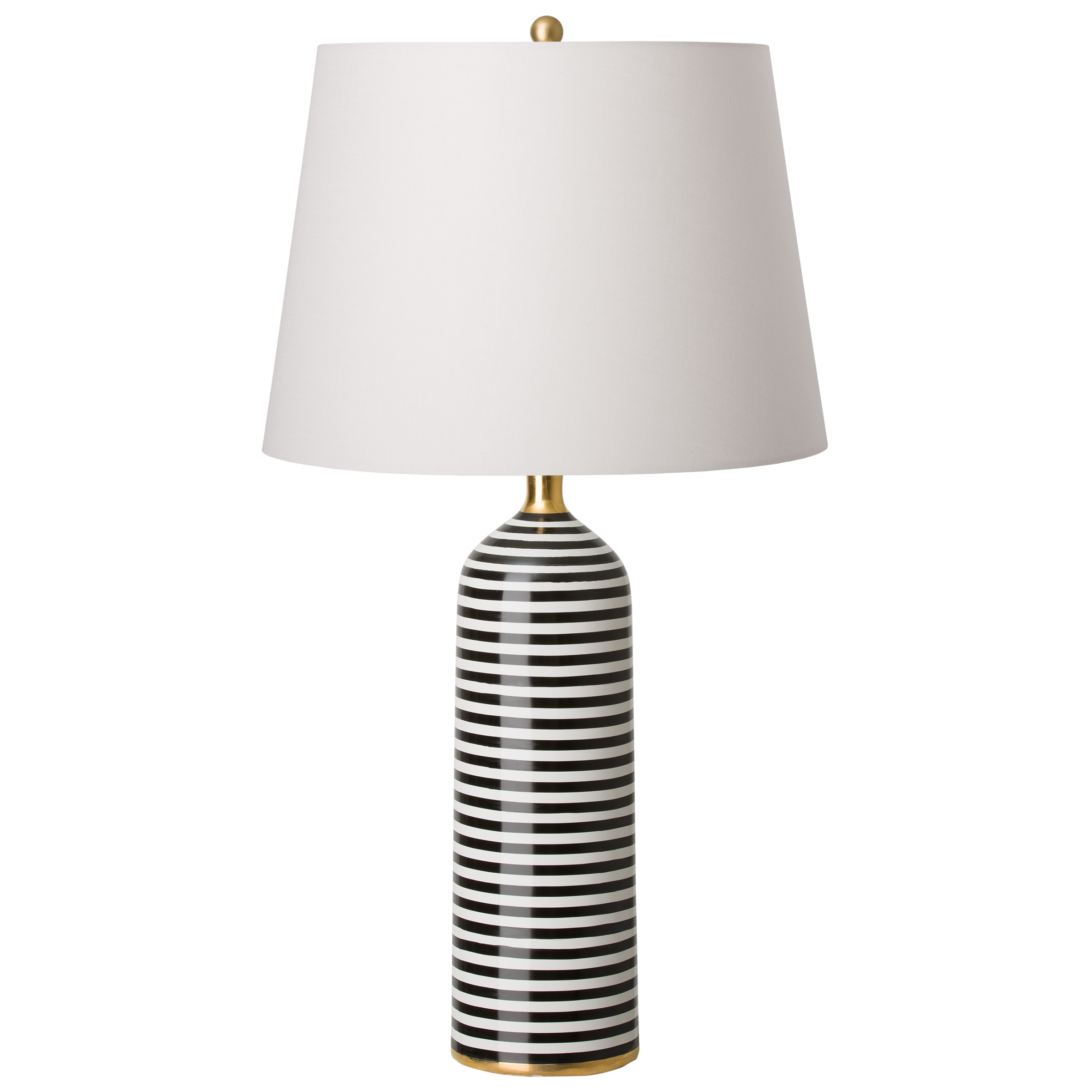 Siena Stripe Vase Lamp