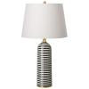 Siena Stripe Vase Lamp