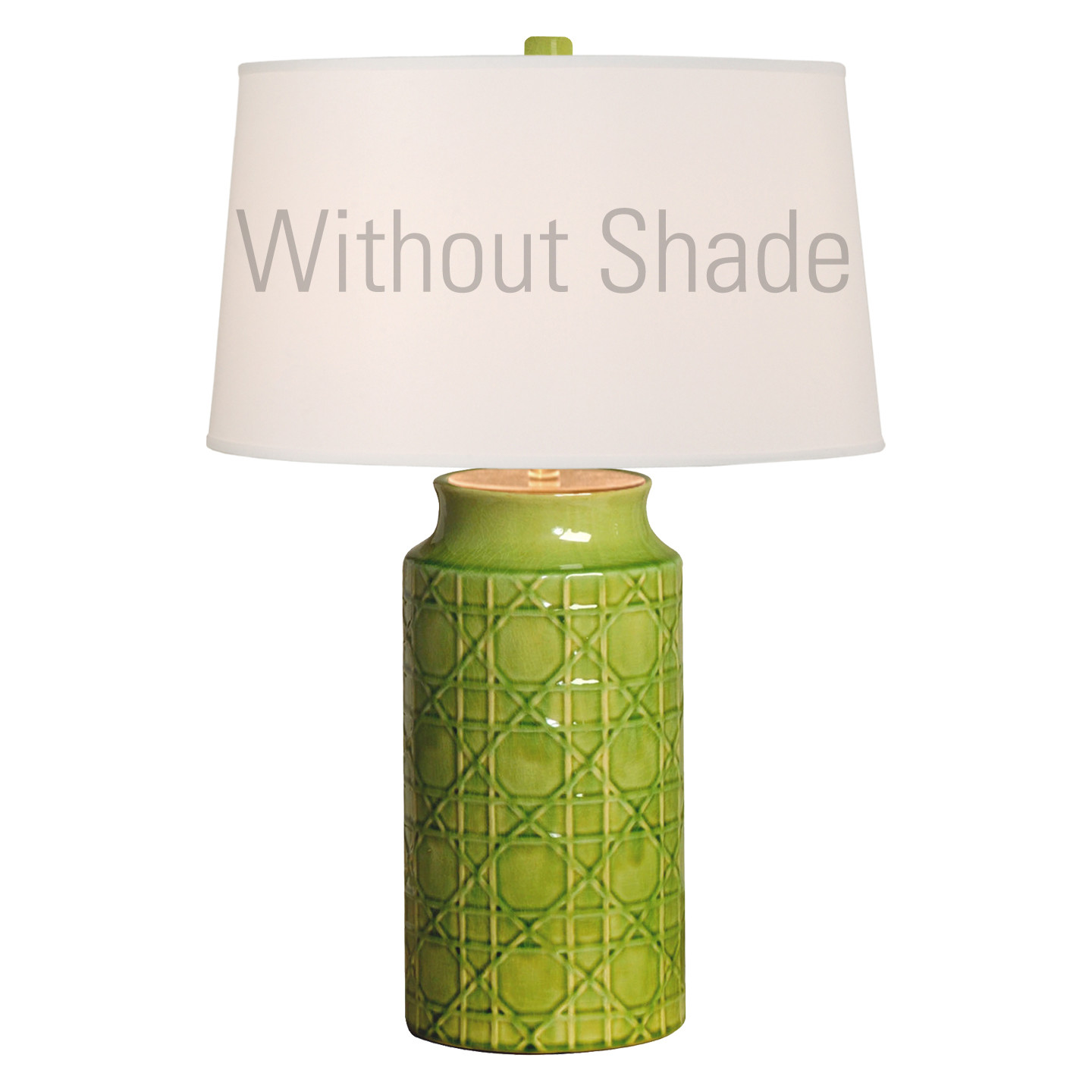 Cane Vase Lamp