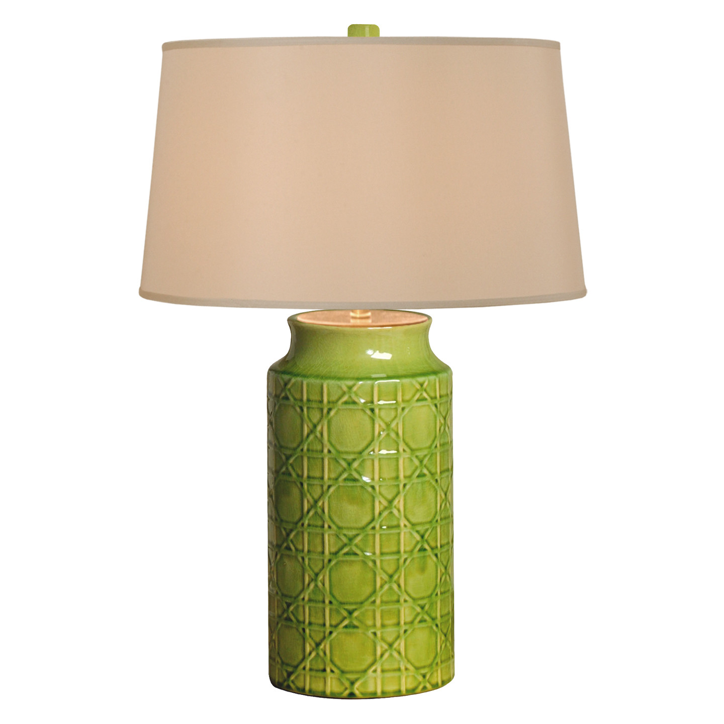 Cane Vase Lamp