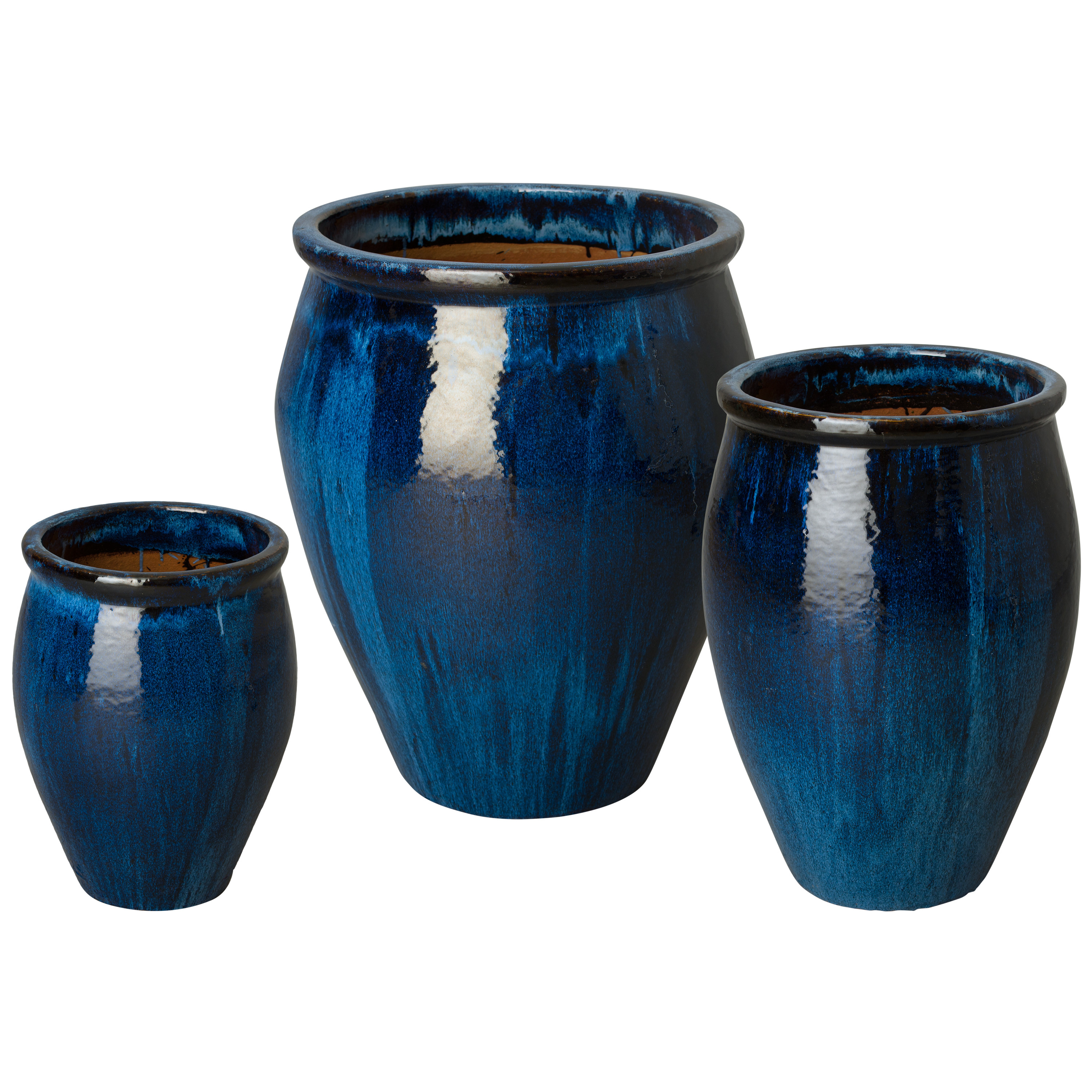 Set of 3 Lip Planters