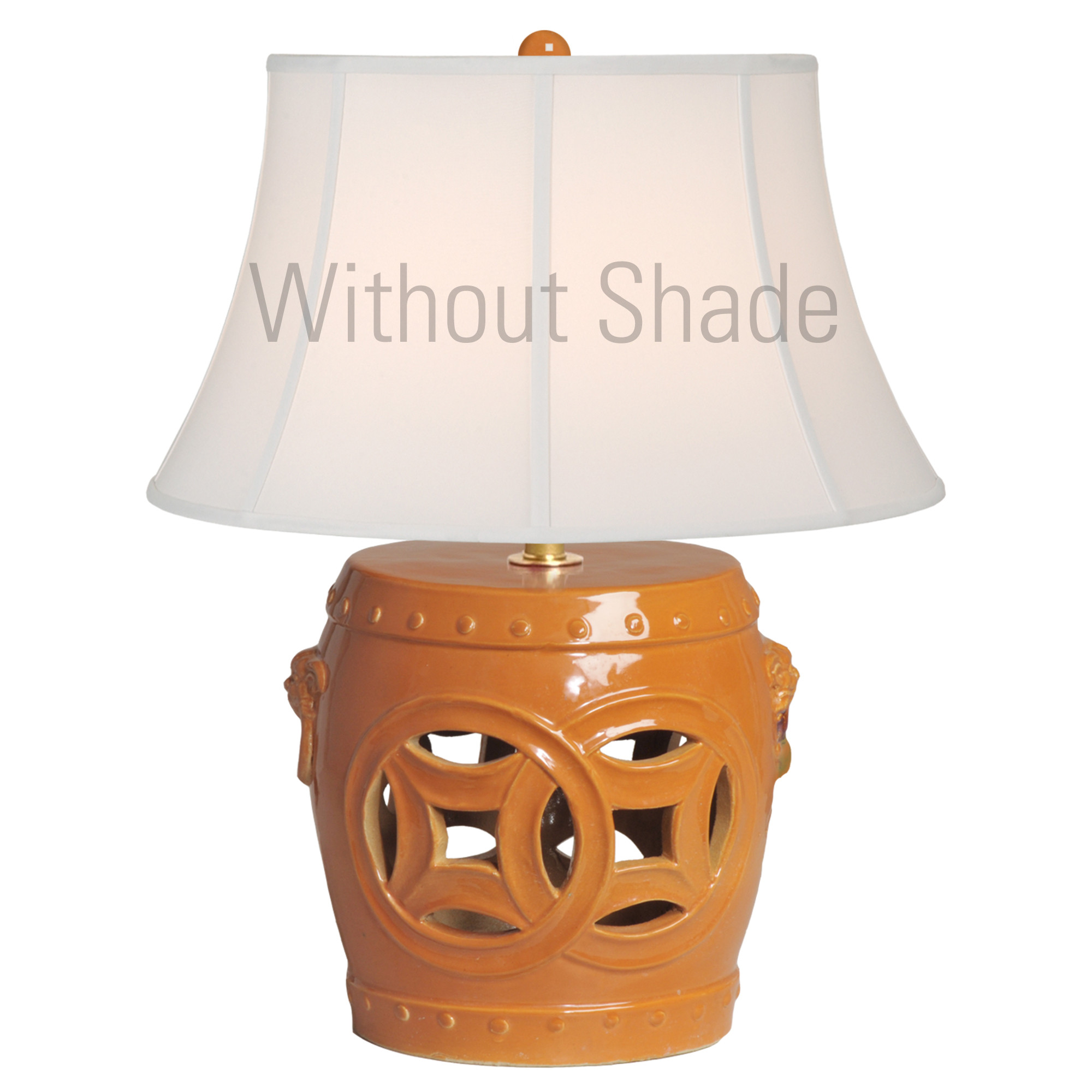 Double Fortune Stool Lamp