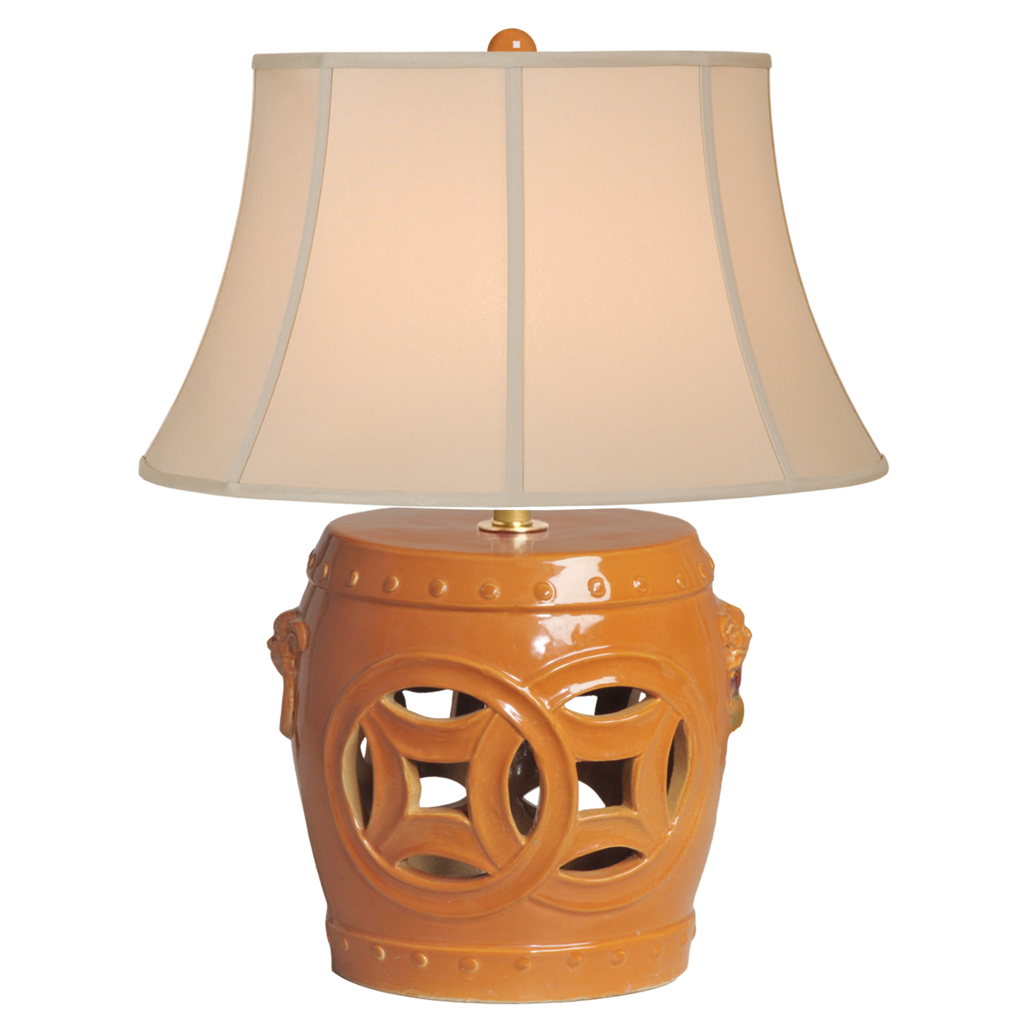 Double Fortune Stool Lamp