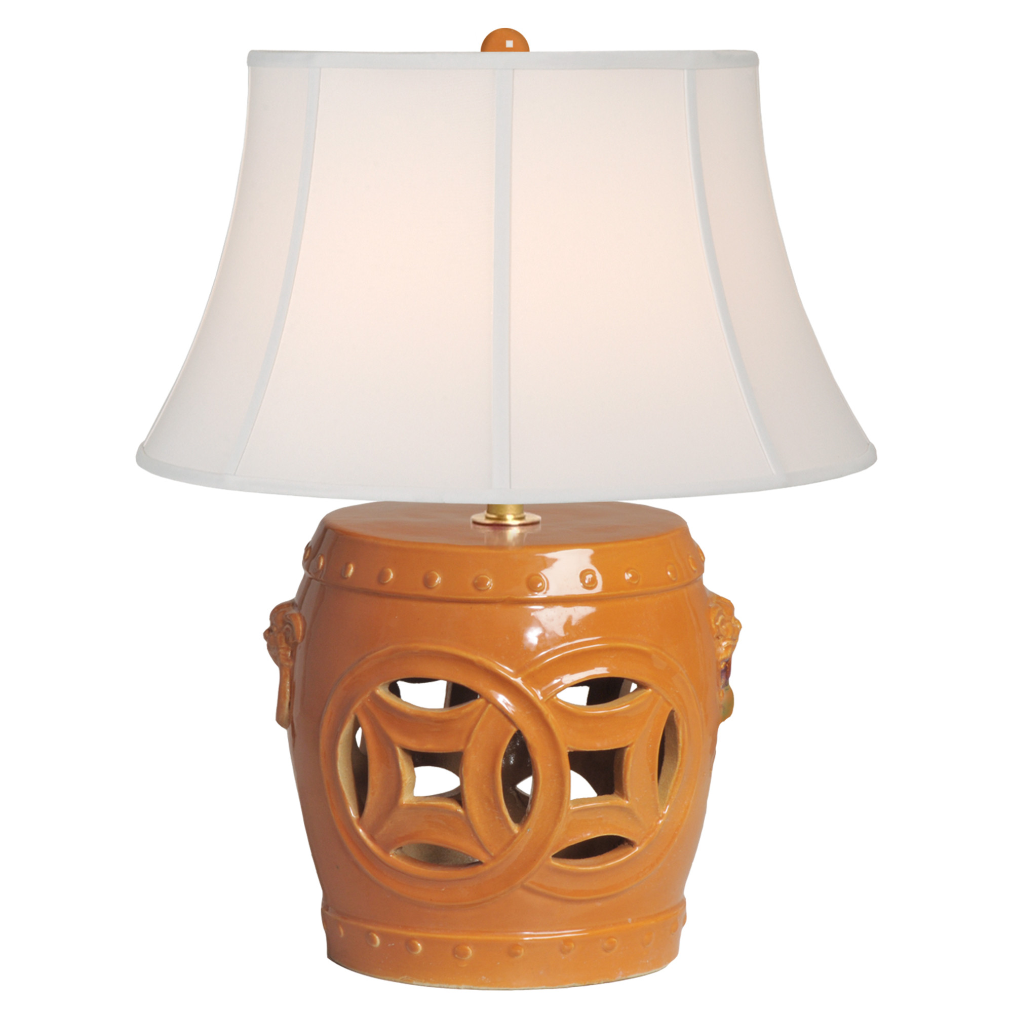 Double Fortune Stool Lamp