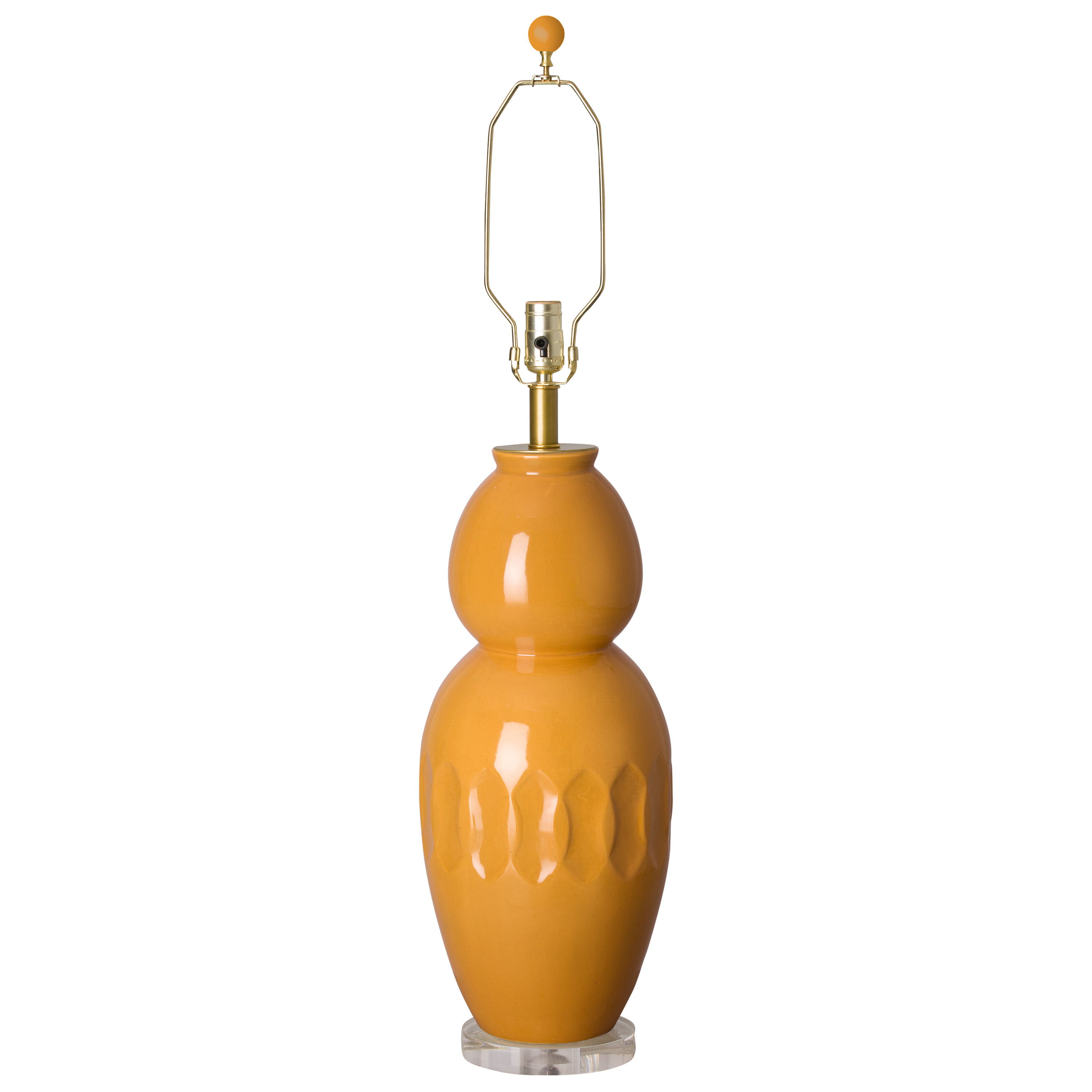 Ellipse Gourd Ceramic Lamp