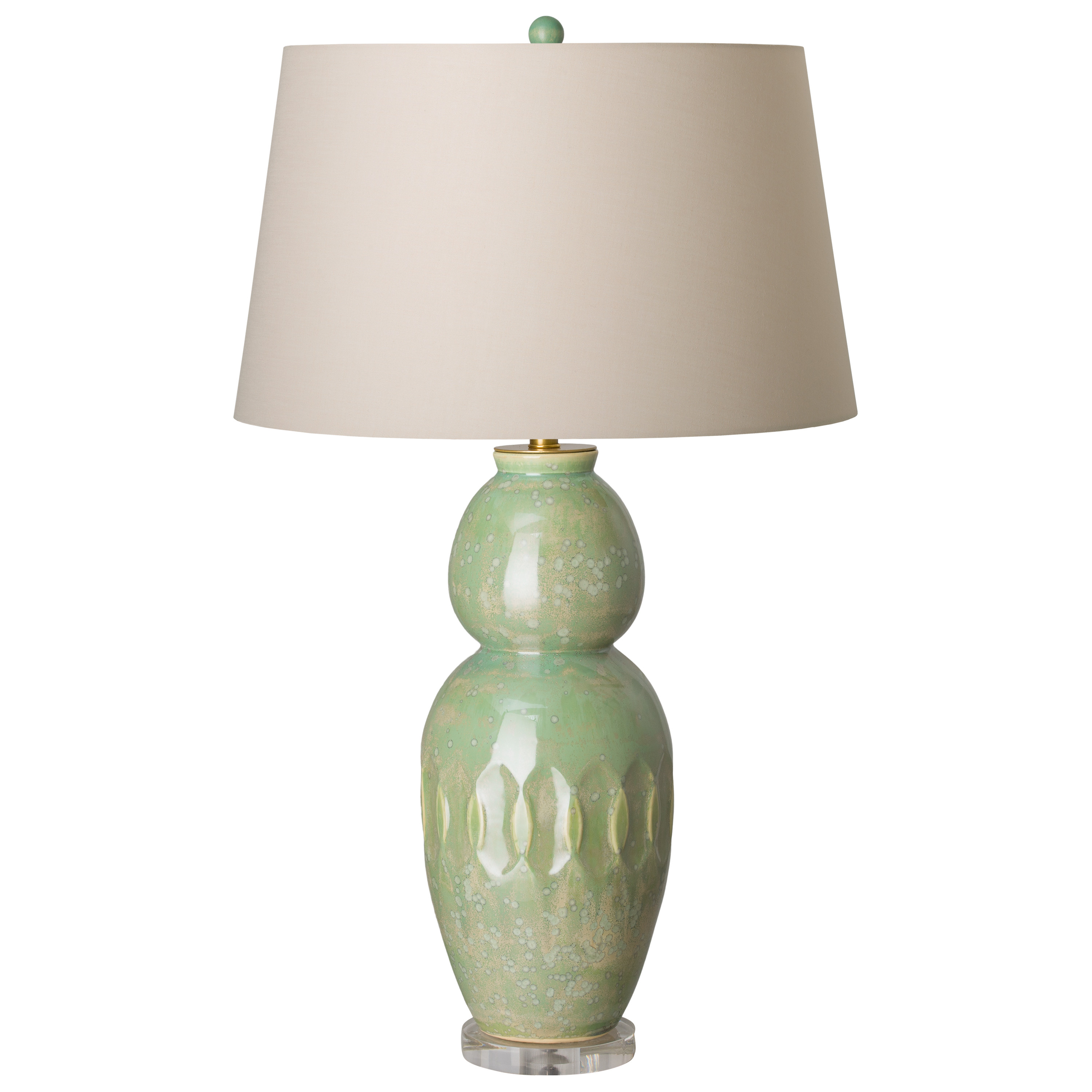 Ellipse Gourd Ceramic Lamp