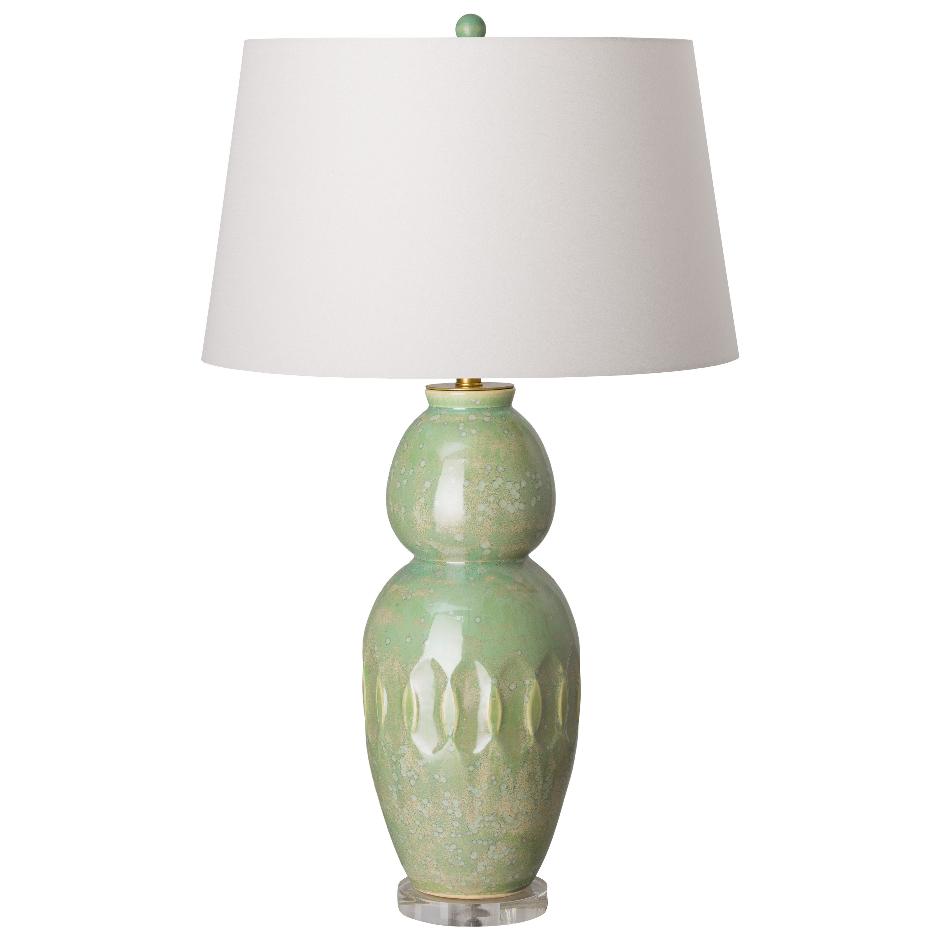 Ellipse Gourd Ceramic Lamp