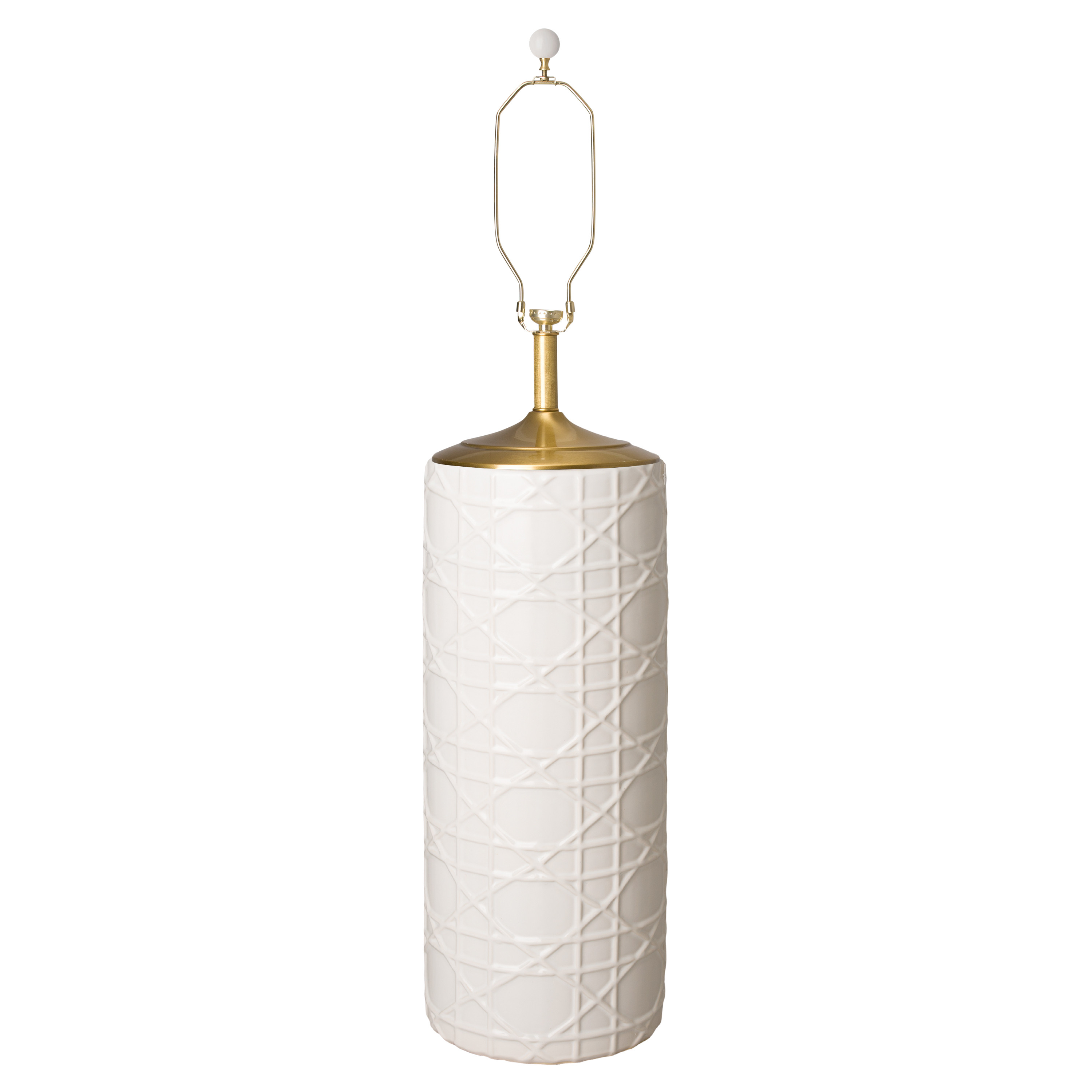 Cane Umbrella Stand Lamp
