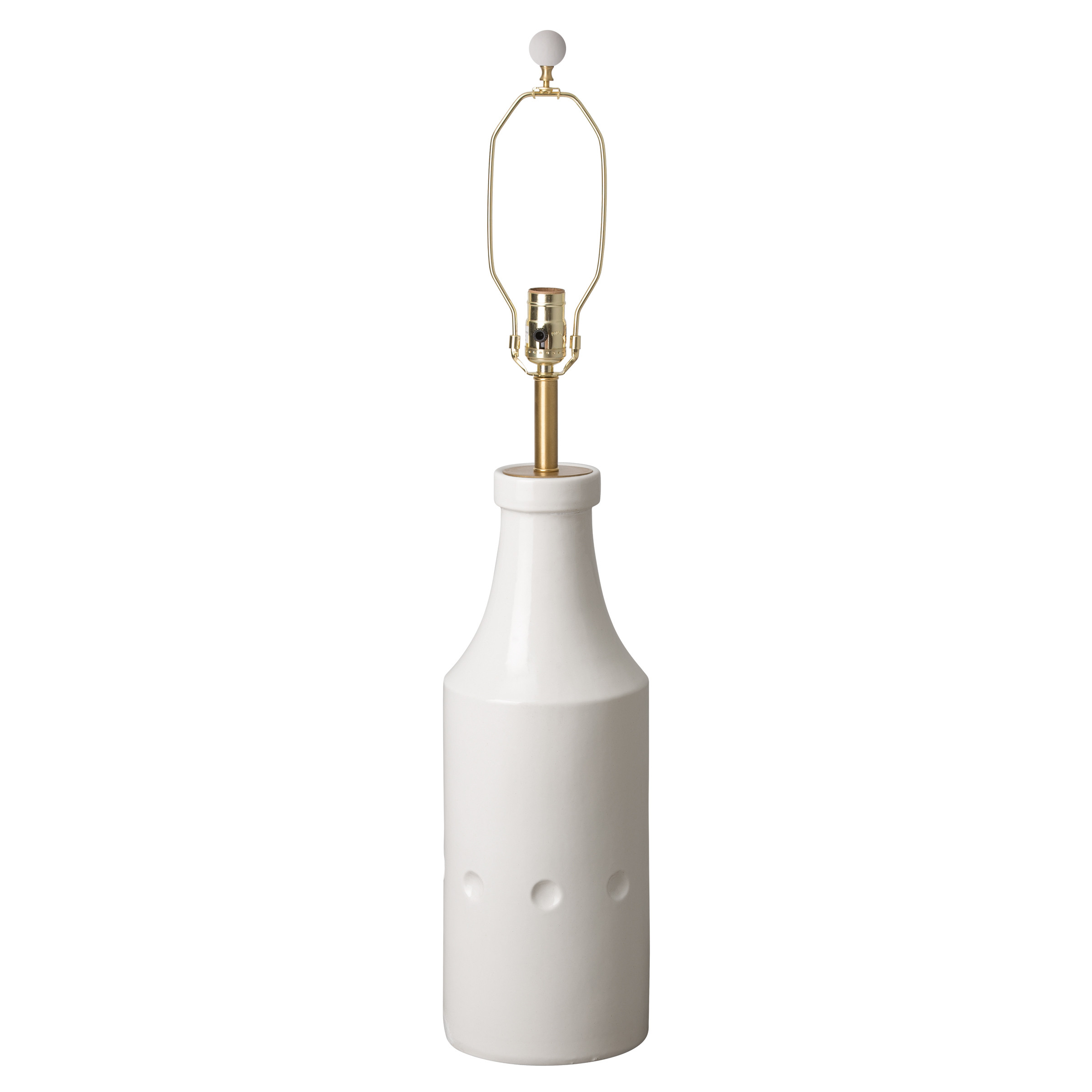 Tall Milk Jug Vase Lamp
