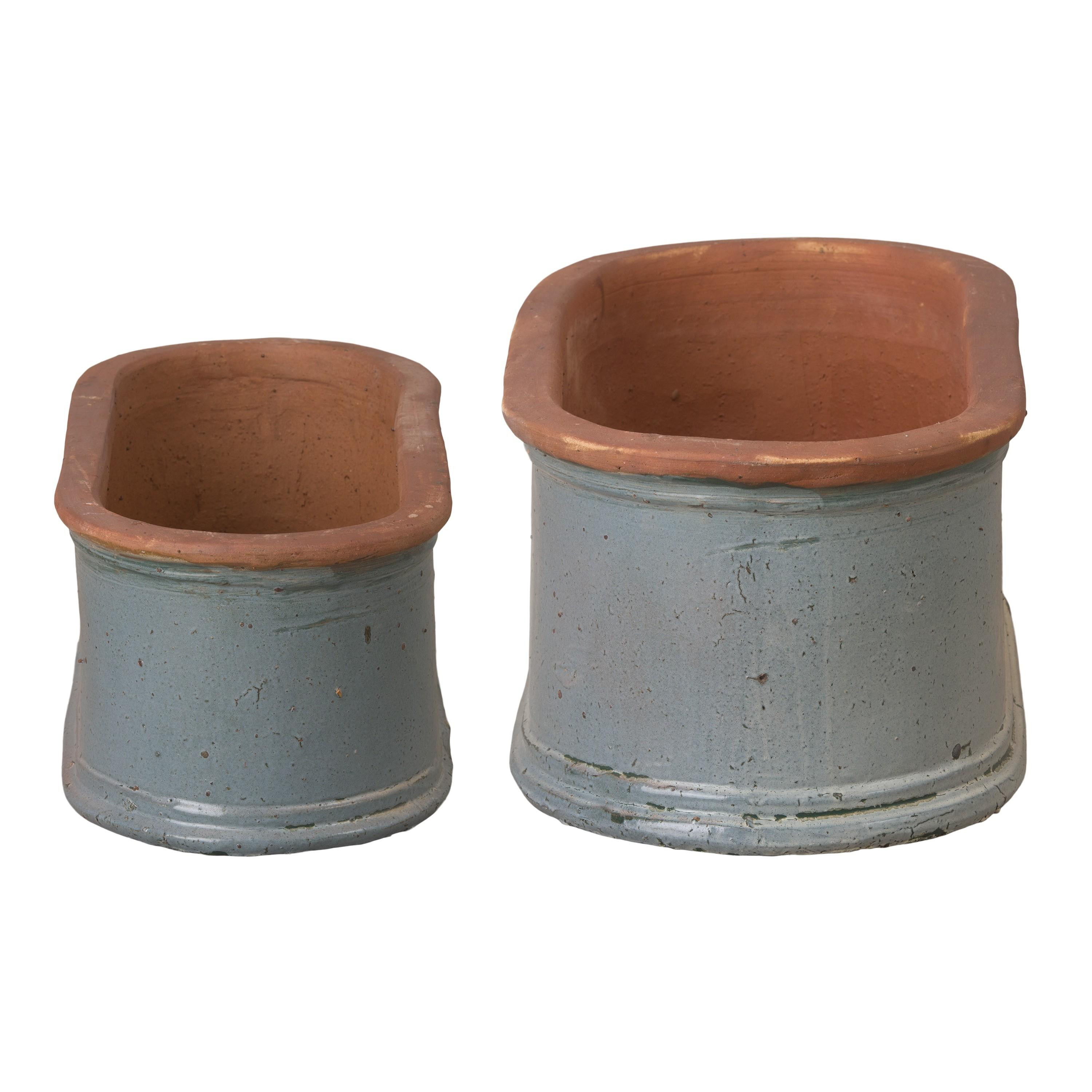 Set of 2 Oval Window Box Planters