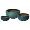 Set of 3 Shallow Planters