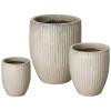 Set of 3 Round Planters