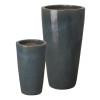 Set of 2 Round Tall Planters