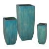 Set of 3 Tall Square Planters
