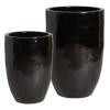 Set of 2 Tall Round Planters