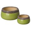 Set of 2 Shallow Planters