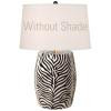 Zebra Garden Stool Lamp