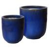 Set of 2 Round Pots