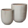 Set of 2 Round Pots