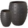 Set of 2 Round Stud Pots