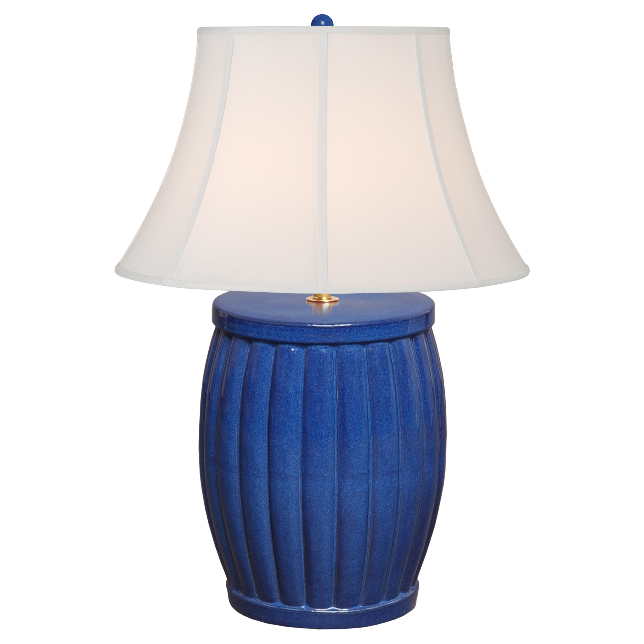 Fluted Garden Stool Lamp