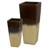 Set of 2 Tall Square Planters