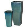 Set of 2 Tall Square Planters