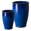 Set of 2 Round Rim Planters