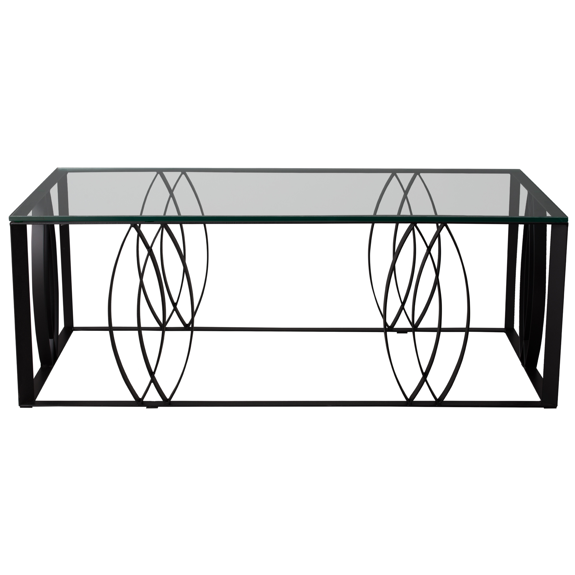 Rectangle Ellipse Coffee Table