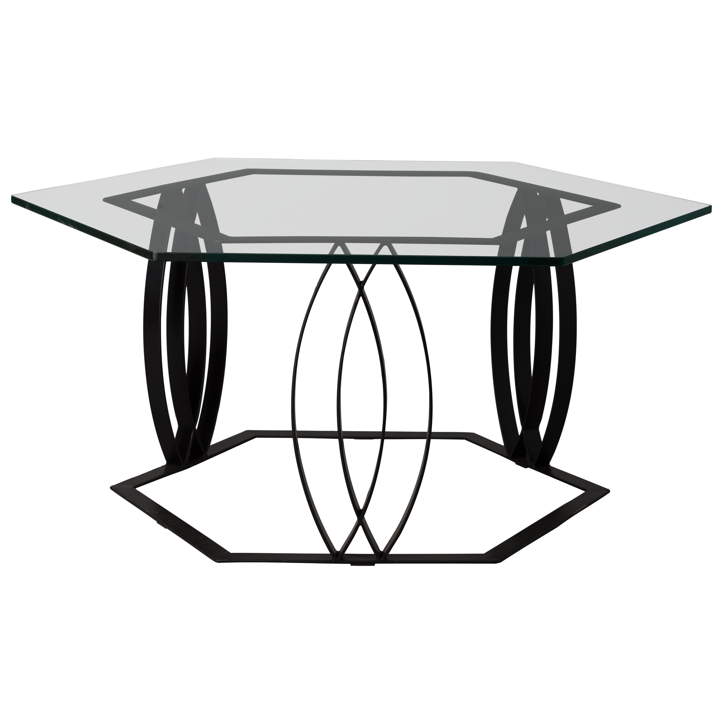 Hex Ellipse Coffee Table