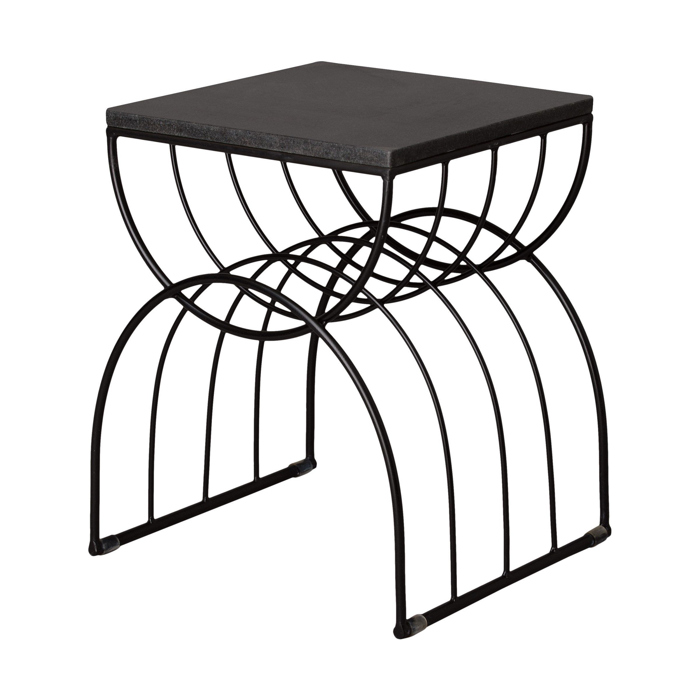 Rainbow Metal Stool/Table