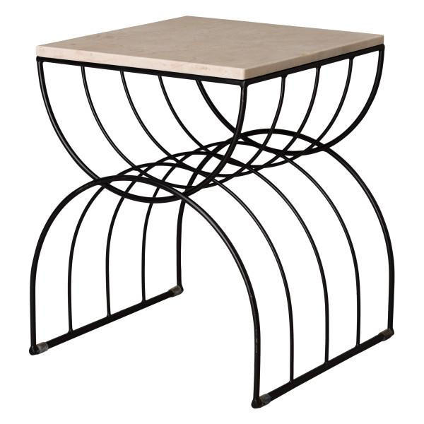 Large Rainbow Metal Stool/Table | Emissary