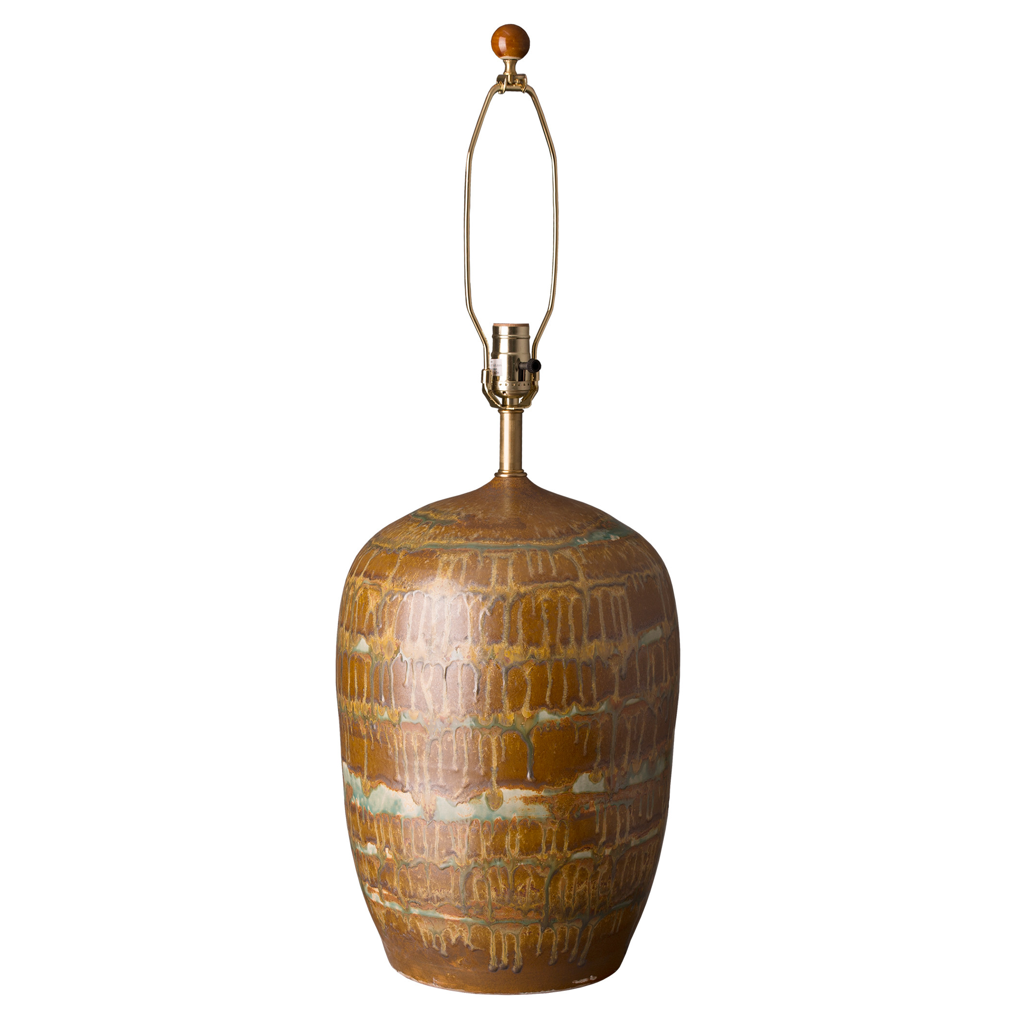 Tall Cocoon Vase Lamp