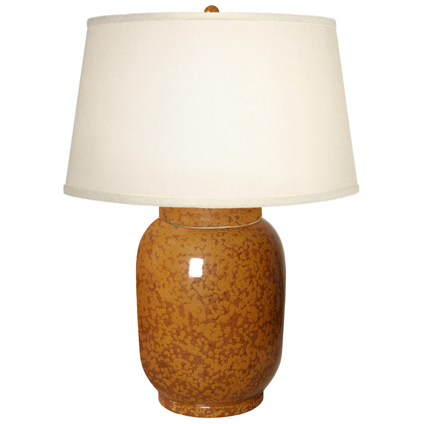 Tall Porcelain Lantern Ginger Jar Lamp