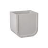 Uri 20 in. Square White Terrazzo Planter