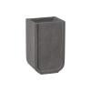 Uri 20 in. Square Gray Terrazzo Planter