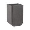 Uri 26 in. Square Gray Terrazzo Planter