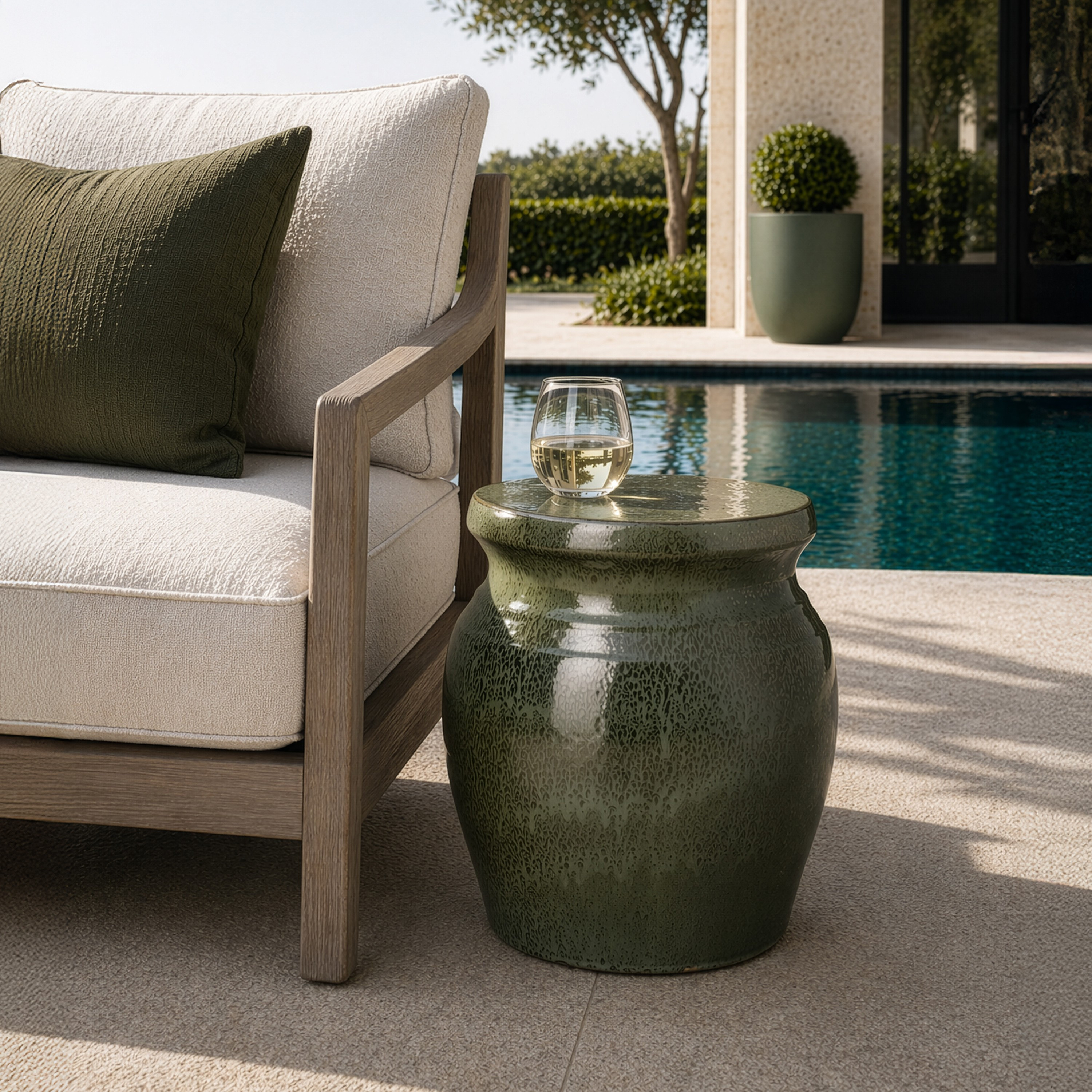 18 in. Koji Garden Stool | Emissary
