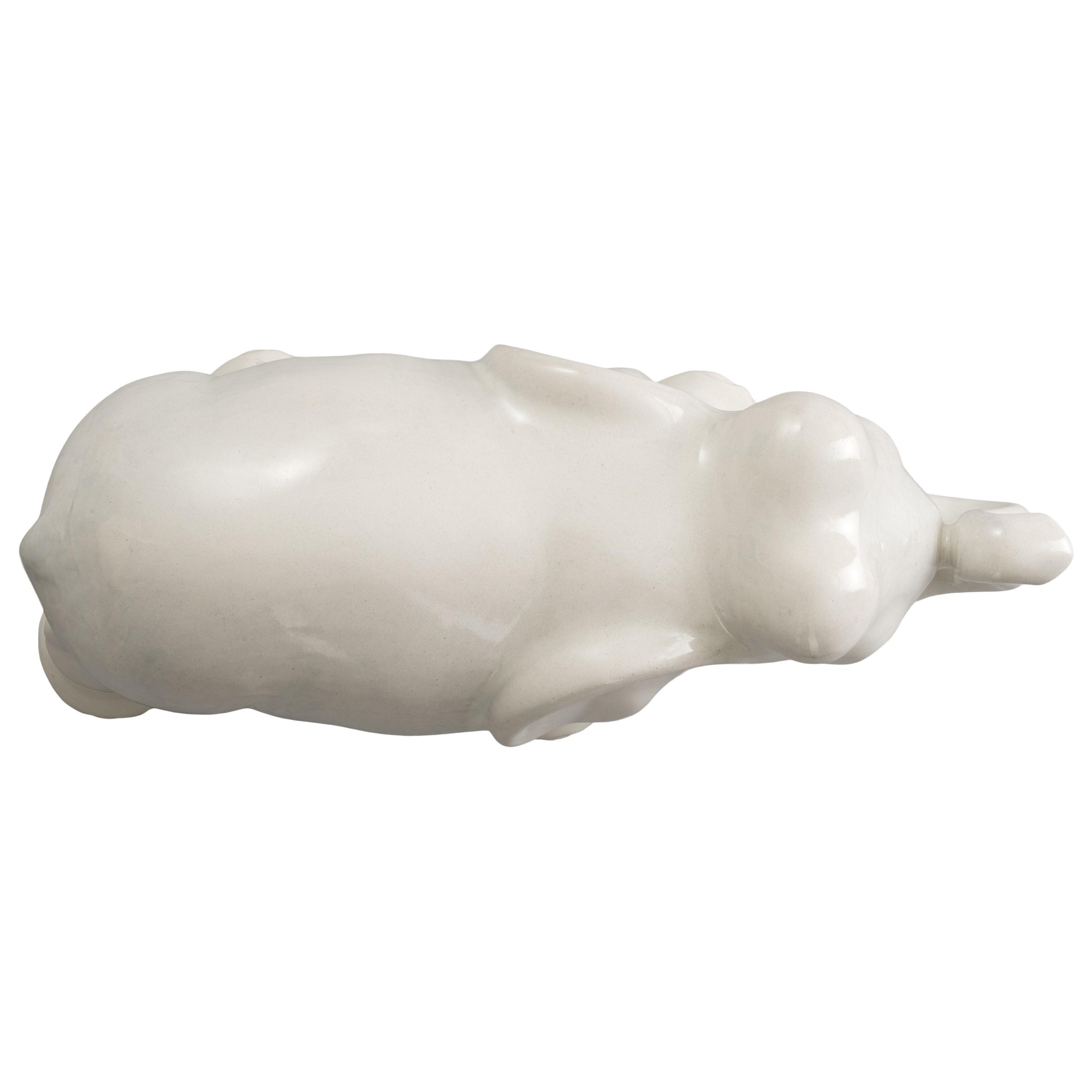 Trunk Up Ceramic Elephant