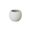 12.5 in. Ball White Terrazzo Planter