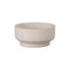 12 in. Dia Round Yellow Terrazzo Bowl Planter