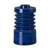 Jag 16 in. Blue Ceramic Vase