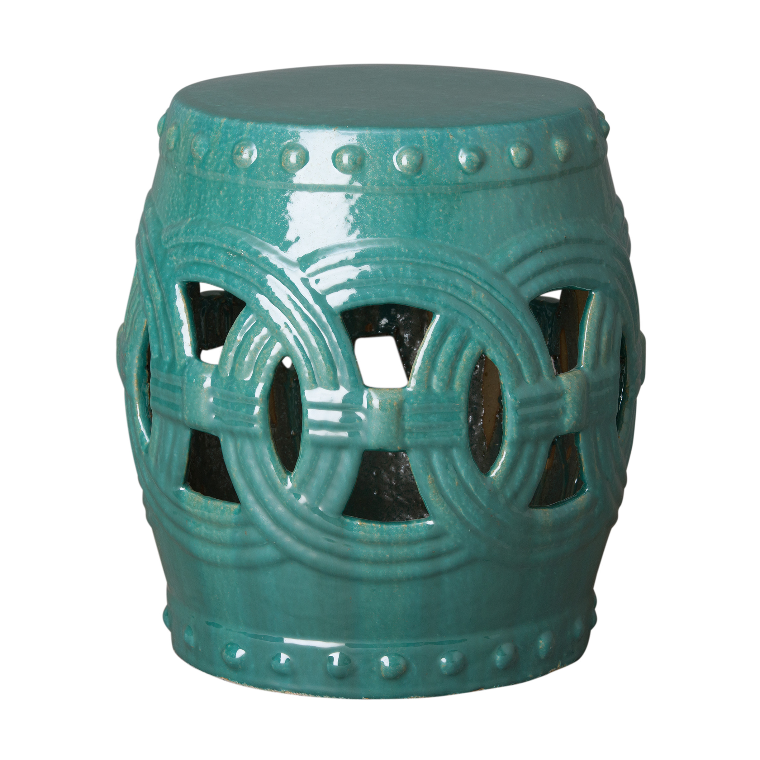 19 in. Eternity Garden Stool