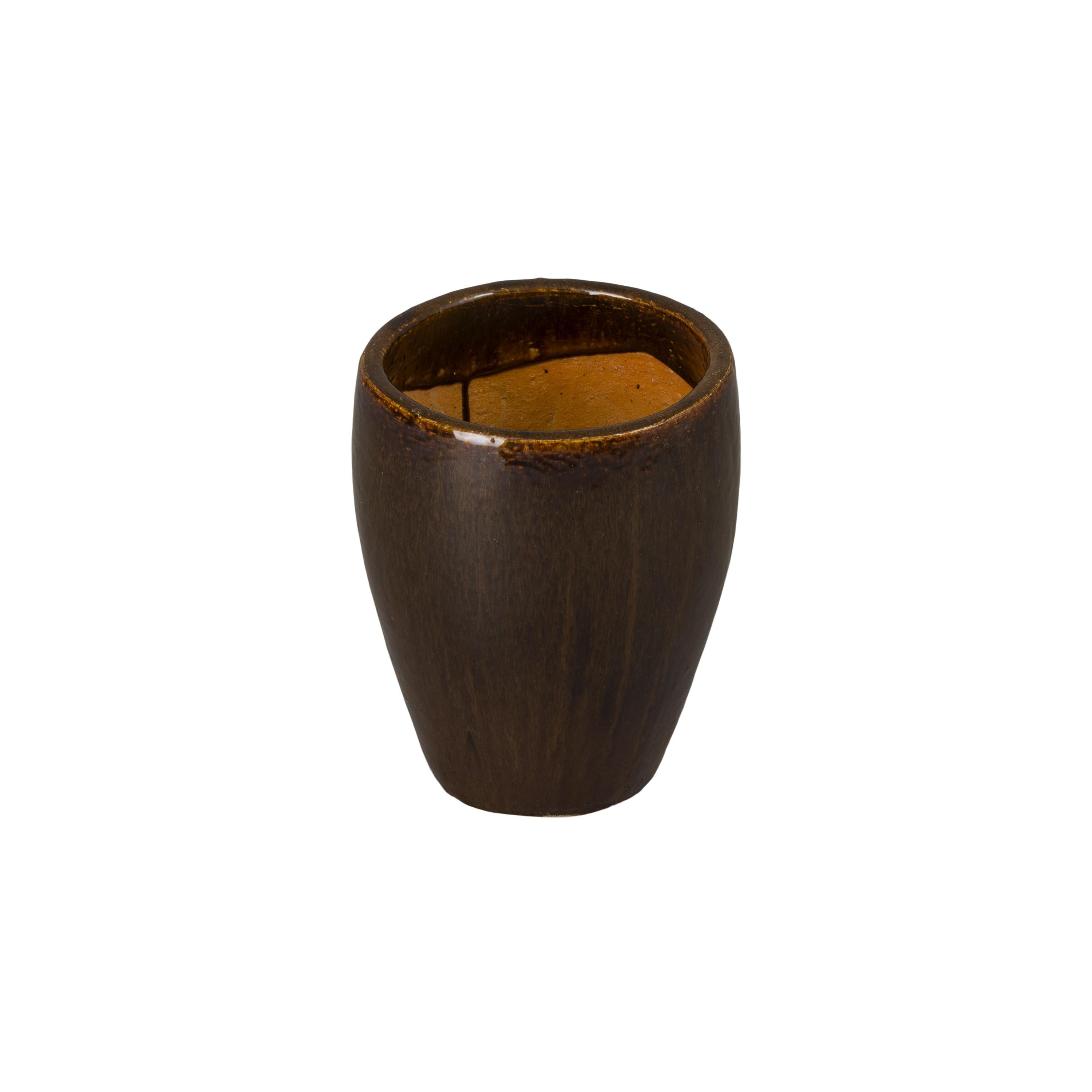 Ossal 13 in. Java Ceramic Planter